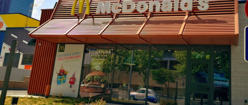 Se cumplen 3 años de la inauguración del McDonalds 520 en España.