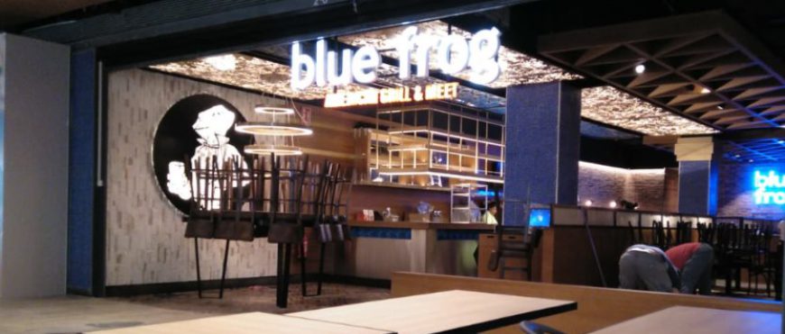 Terminadas las obras en el Blue Frog del Centro Comercial de Equinoccio en Madrid